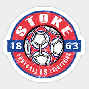 Football Is Everything - Stoke Vintage Sticker